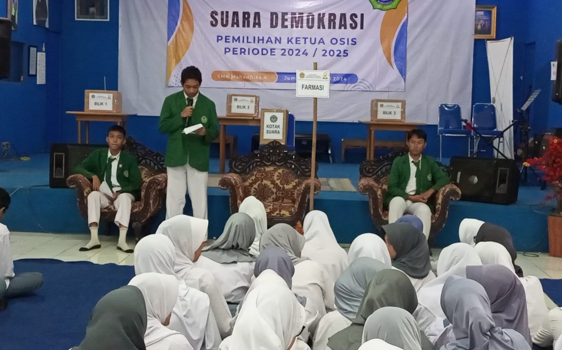 pemilihan osis smk farmasi , smk tkj, smk dkv
