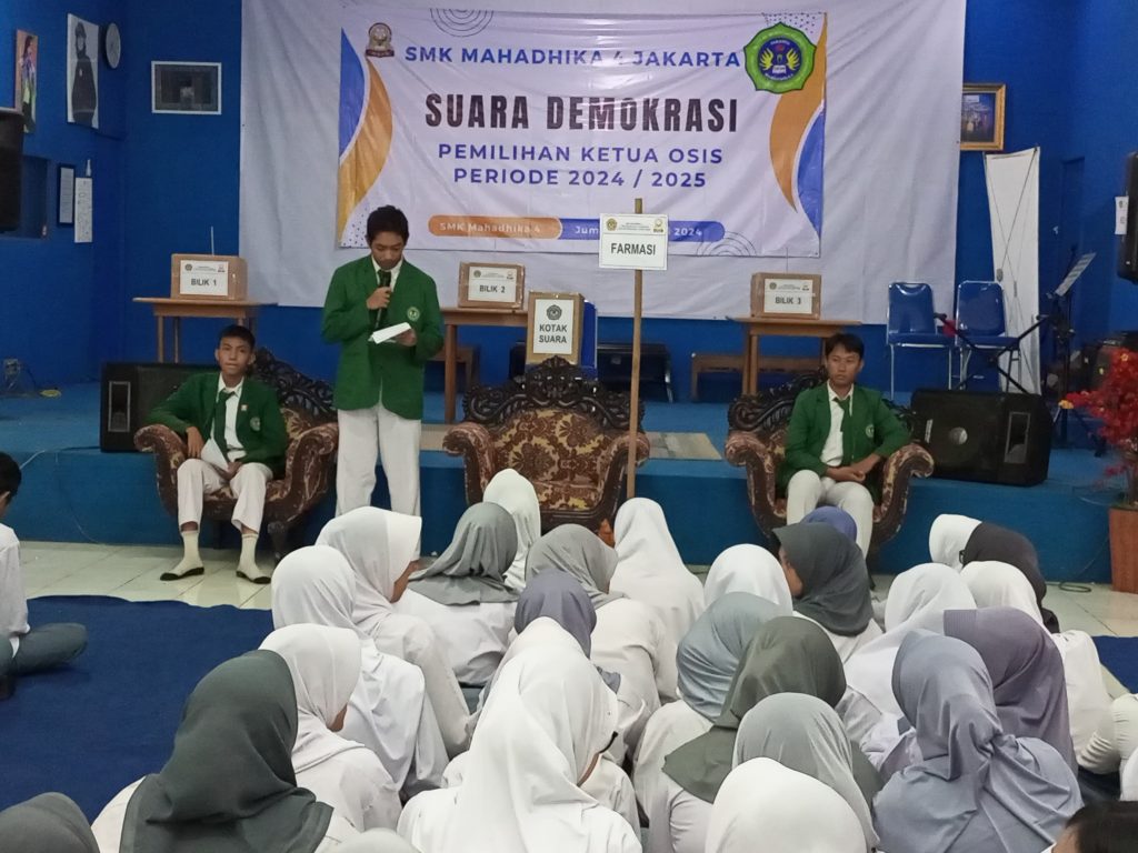 pemilihan osis smk farmasi , smk tkj, smk dkv